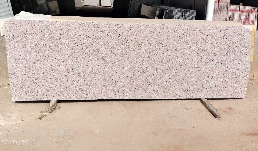 Rosy pink granite
